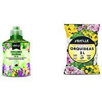 Abonos - Fertilizante Orquideas Botella 400ml. - Batlle + Sustratos - Sustrato Orquídeas 5l. - Batlle